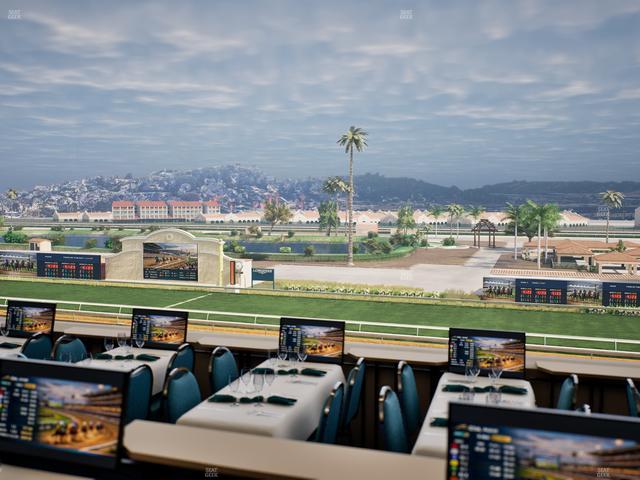 Del Mar Thoroughbred Club - Section Turf Club Lvl 4 Tbl 232 Seat View