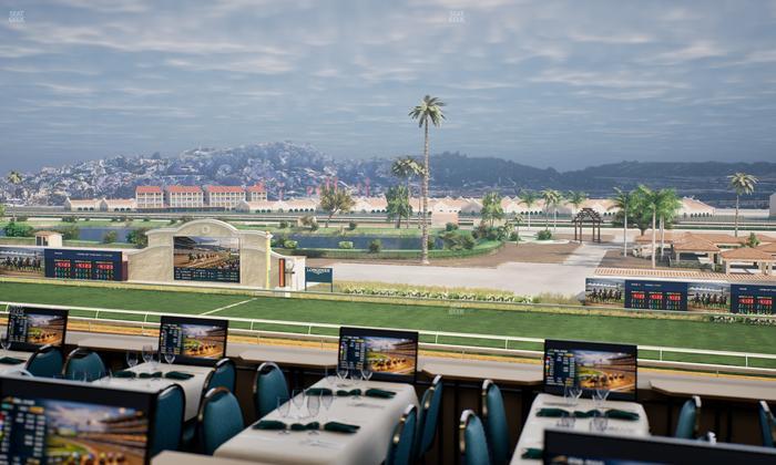 Del Mar Thoroughbred Club - Section Turf Club Lvl 4 Tbl 232 Seat View