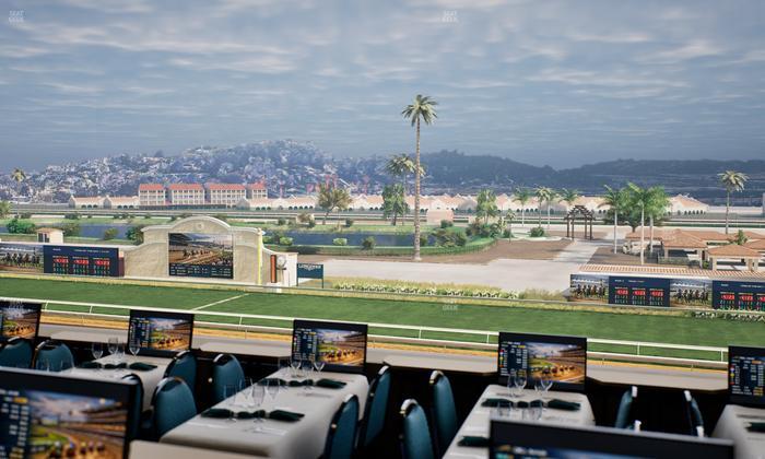 Del Mar Thoroughbred Club - Section Turf Club Lvl 4 Tbl 233 Seat View