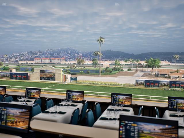 Del Mar Thoroughbred Club - Section Turf Club Lvl 4 Tbl 234 Seat View