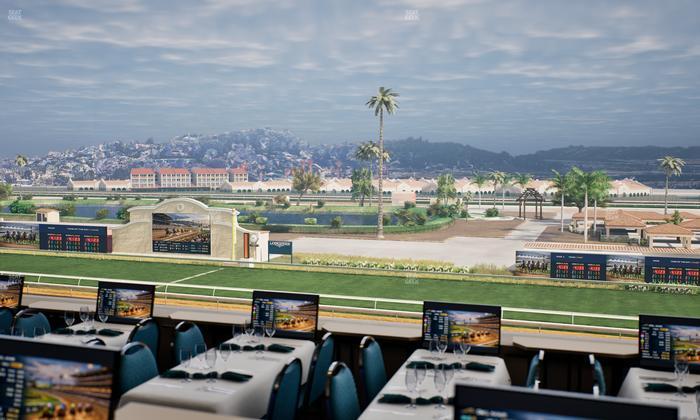 Del Mar Thoroughbred Club - Section Turf Club Lvl 4 Tbl 234 Seat View
