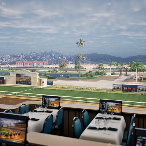 Del Mar Thoroughbred Club - Section Turf Club Lvl 4 Tbl 238 Seat View