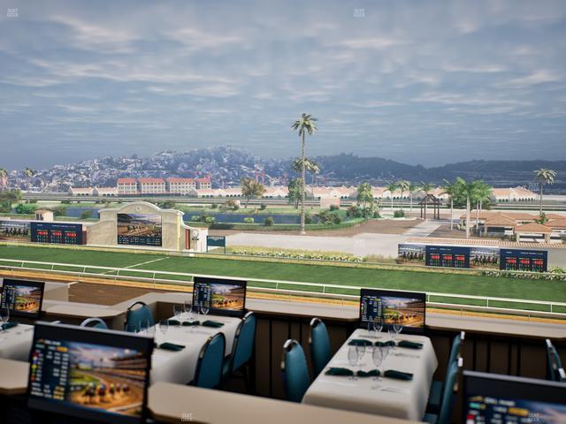 Del Mar Thoroughbred Club - Section Turf Club Lvl 4 Tbl 238 Seat View