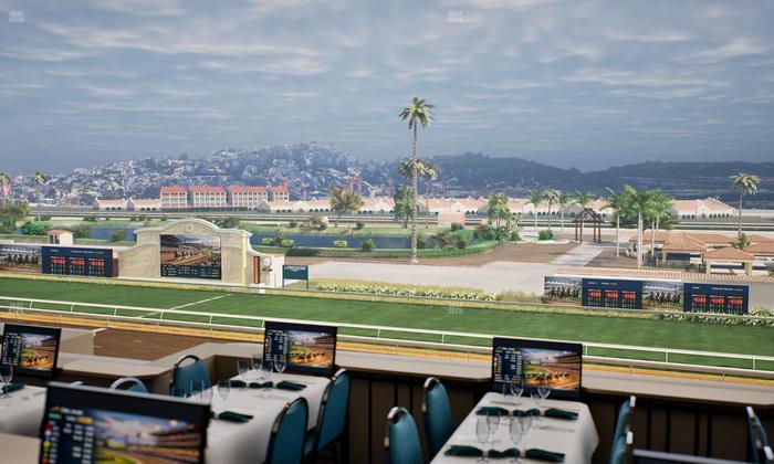 Del Mar Thoroughbred Club - Section Turf Club Lvl 4 Tbl 238 Seat View