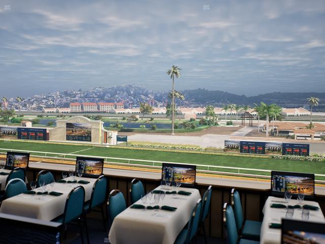 Del Mar Thoroughbred Club - Section Turf Club Lvl 4 Tbl 239 Seat View