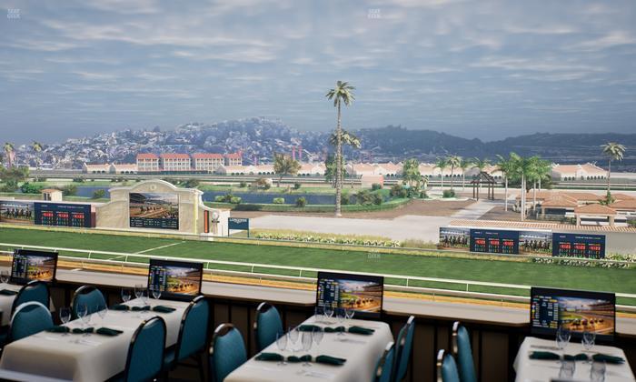 Del Mar Thoroughbred Club - Section Turf Club Lvl 4 Tbl 239 Seat View