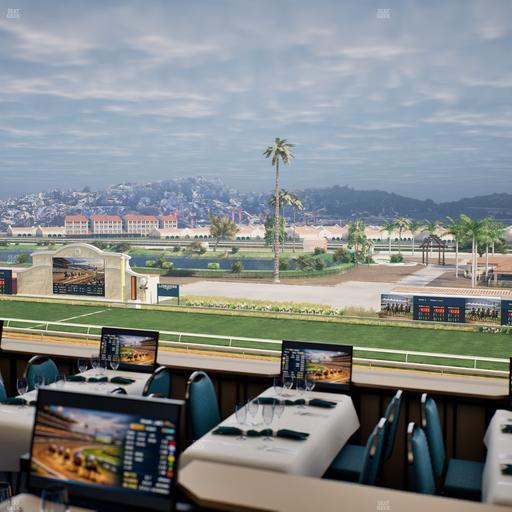 Del Mar Thoroughbred Club - Section Turf Club Lvl 4 Tbl 240 Seat View