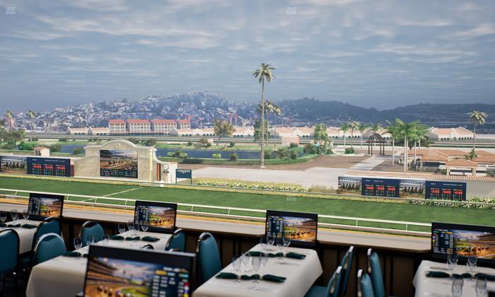 Del Mar Thoroughbred Club - Section Turf Club Lvl 4 Tbl 240 Seat View