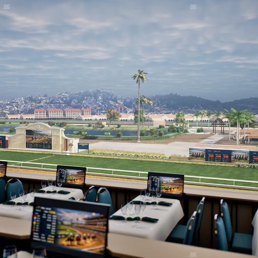 Del Mar Thoroughbred Club - Section Turf Club Lvl 4 Tbl 241 Seat View