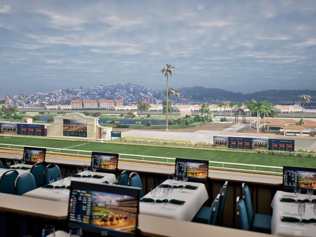 Del Mar Thoroughbred Club - Section Turf Club Lvl 4 Tbl 241 Seat View