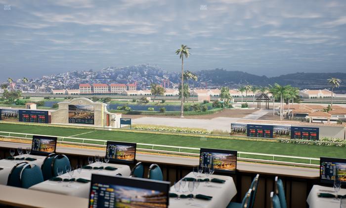 Del Mar Thoroughbred Club - Section Turf Club Lvl 4 Tbl 242 Seat View
