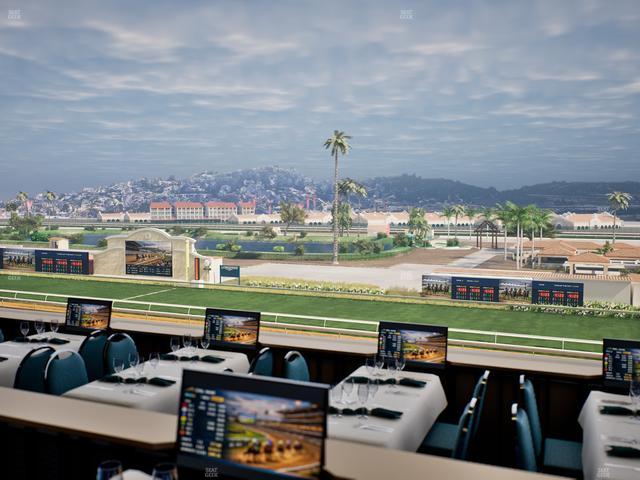 Del Mar Thoroughbred Club - Section Turf Club Lvl 4 Tbl 243 Seat View