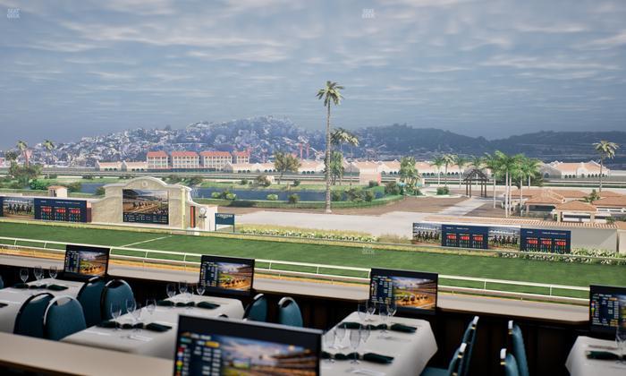 Del Mar Thoroughbred Club - Section Turf Club Lvl 4 Tbl 243 Seat View