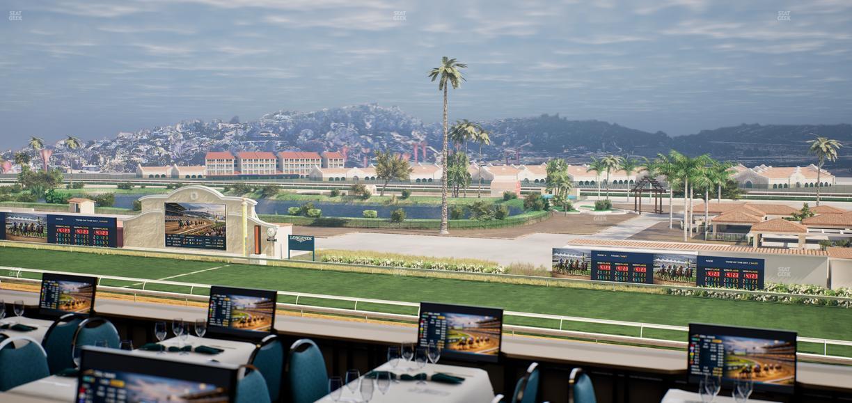 Del Mar Thoroughbred Club - Section Turf Club Lvl 4 Tbl 244 Seat View