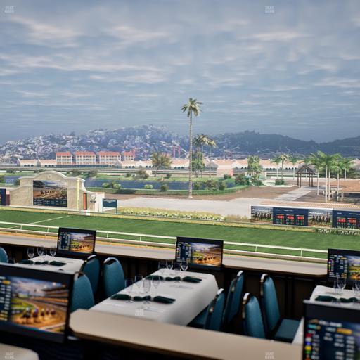 Del Mar Thoroughbred Club - Section Turf Club Lvl 4 Tbl 244 Seat View
