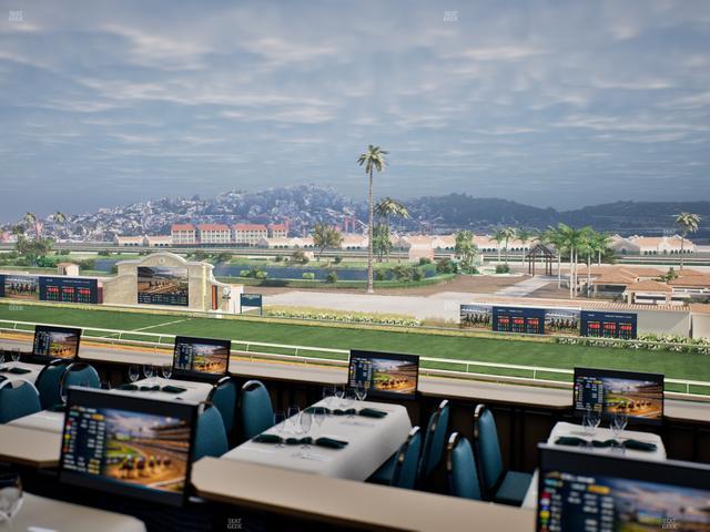 Del Mar Thoroughbred Club - Section Turf Club Lvl 4 Tbl 244 Seat View