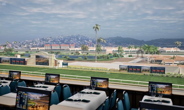 Del Mar Thoroughbred Club - Section Turf Club Lvl 4 Tbl 244 Seat View