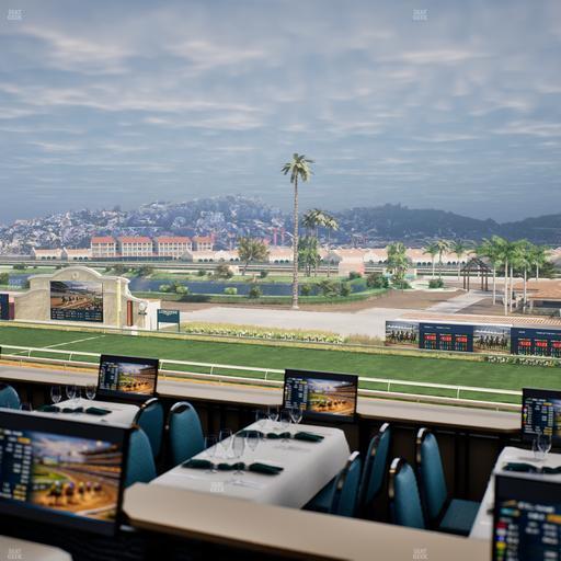 Del Mar Thoroughbred Club - Section Turf Club Lvl 4 Tbl 245 Seat View