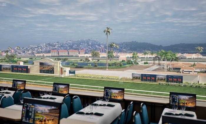 Del Mar Thoroughbred Club - Section Turf Club Lvl 4 Tbl 245 Seat View