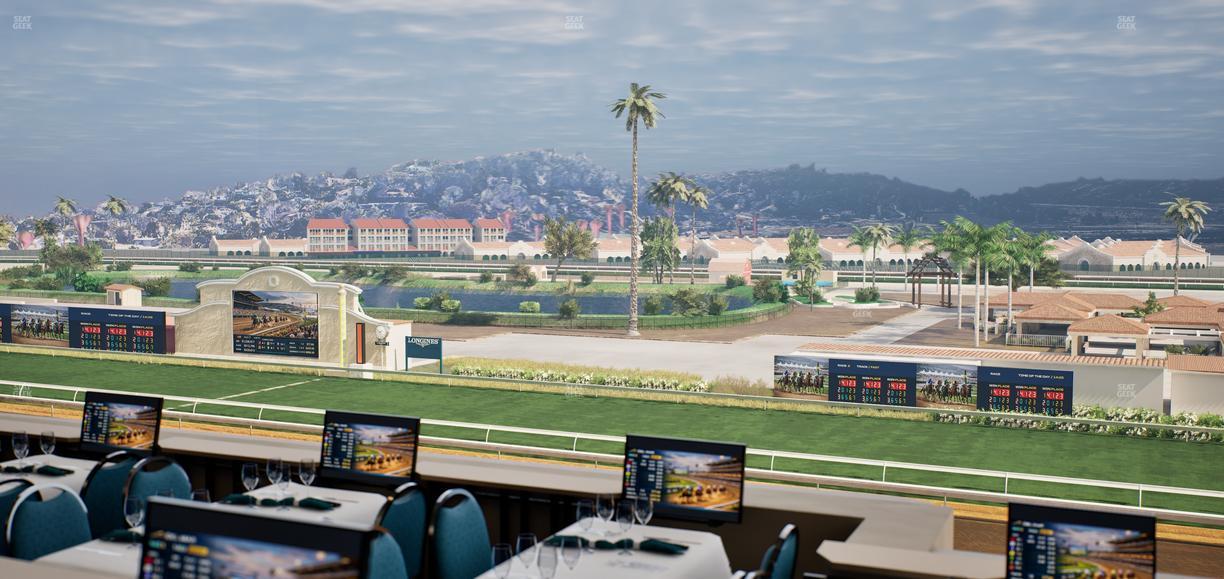 Del Mar Thoroughbred Club - Section Turf Club Lvl 4 Tbl 246 Seat View