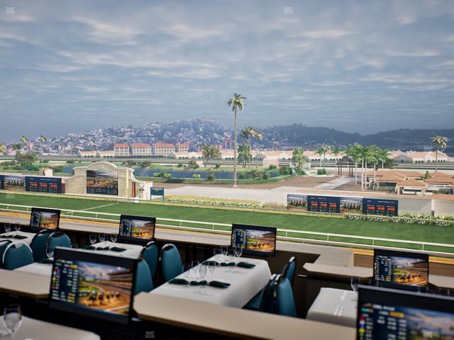 Del Mar Thoroughbred Club - Section Turf Club Lvl 4 Tbl 246 Seat View