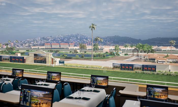 Del Mar Thoroughbred Club - Section Turf Club Lvl 4 Tbl 246 Seat View