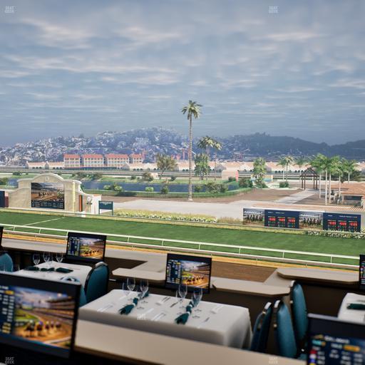 Del Mar Thoroughbred Club - Section Turf Club Lvl 4 Tbl 247 Seat View