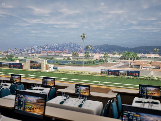 Del Mar Thoroughbred Club - Section Turf Club Lvl 4 Tbl 247 Seat View