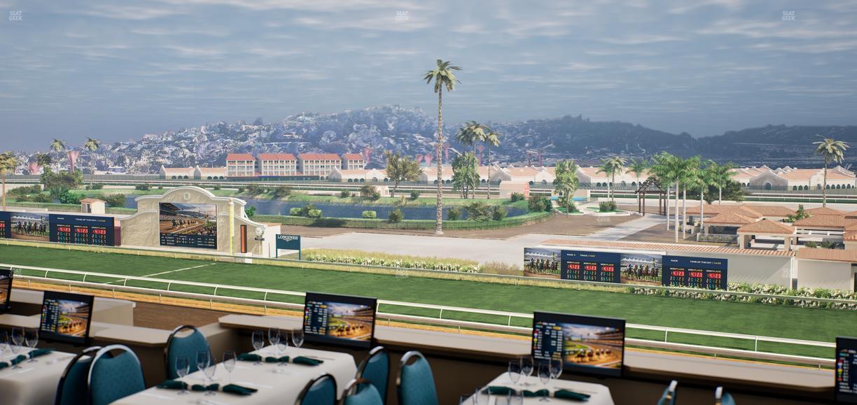 Del Mar Thoroughbred Club - Section Turf Club Lvl 4 Tbl 248 Seat View