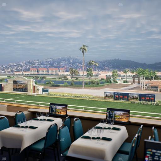 Del Mar Thoroughbred Club - Section Turf Club Lvl 4 Tbl 248 Seat View