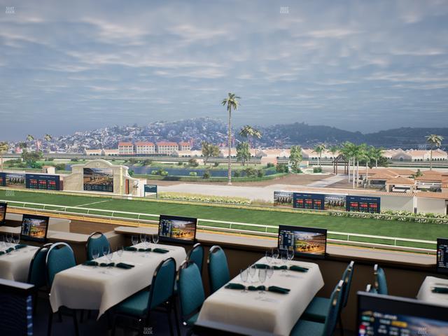 Del Mar Thoroughbred Club - Section Turf Club Lvl 4 Tbl 248 Seat View