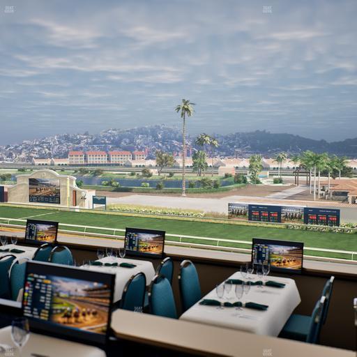 Del Mar Thoroughbred Club - Section Turf Club Lvl 4 Tbl 249 Seat View