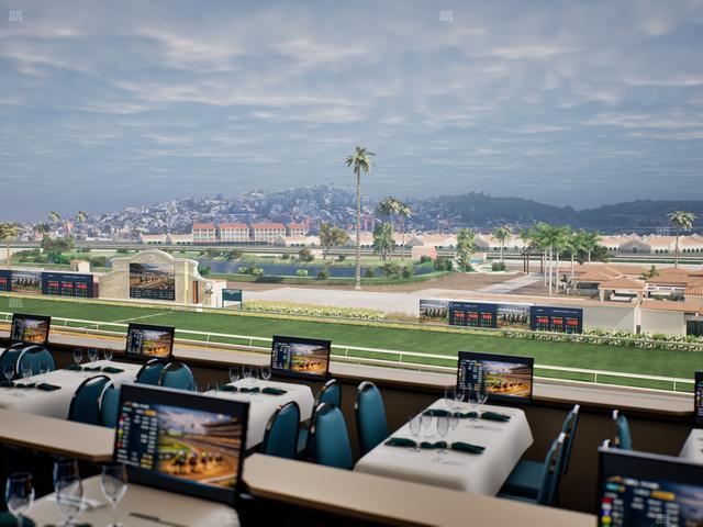 Del Mar Thoroughbred Club - Section Turf Club Lvl 4 Tbl 250 Seat View