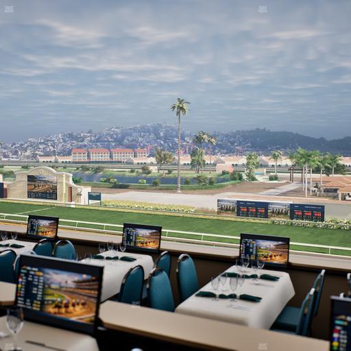 Del Mar Thoroughbred Club - Section Turf Club Lvl 4 Tbl 251 Seat View