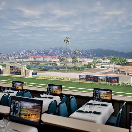 Del Mar Thoroughbred Club - Section Turf Club Lvl 4 Tbl 253 Seat View