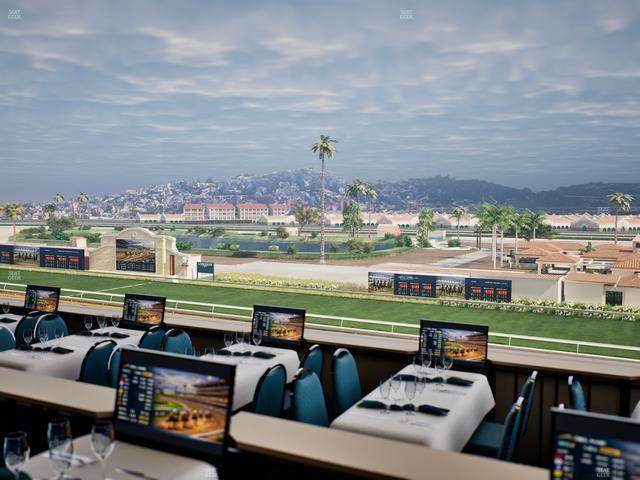 Del Mar Thoroughbred Club - Section Turf Club Lvl 4 Tbl 253 Seat View
