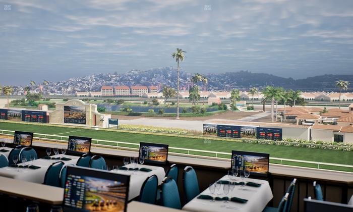 Del Mar Thoroughbred Club - Section Turf Club Lvl 4 Tbl 253 Seat View