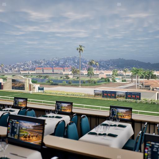 Del Mar Thoroughbred Club - Section Turf Club Lvl 4 Tbl 254 Seat View