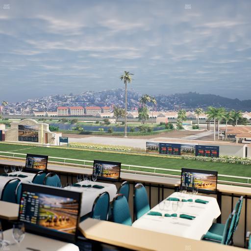 Del Mar Thoroughbred Club - Section Turf Club Lvl 4 Tbl 255 Seat View