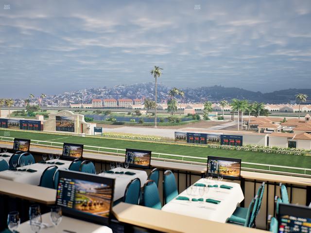 Del Mar Thoroughbred Club - Section Turf Club Lvl 4 Tbl 255 Seat View