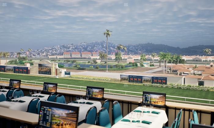 Del Mar Thoroughbred Club - Section Turf Club Lvl 4 Tbl 255 Seat View