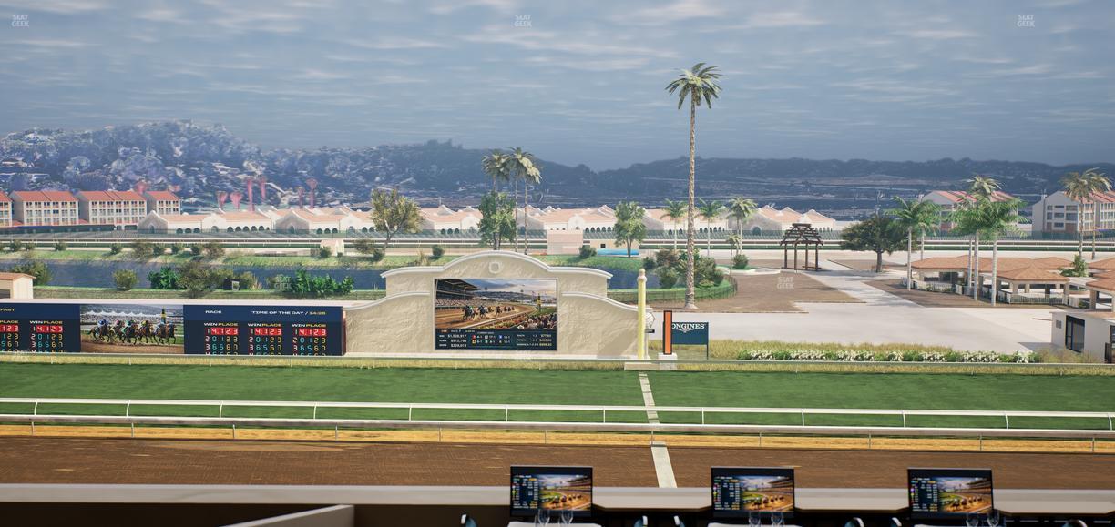 Del Mar Thoroughbred Club - Section Turf Club Lvl 4 Tbl 301 Seat View