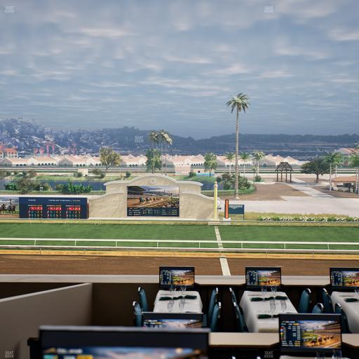 Del Mar Thoroughbred Club - Section Turf Club Lvl 4 Tbl 301 Seat View