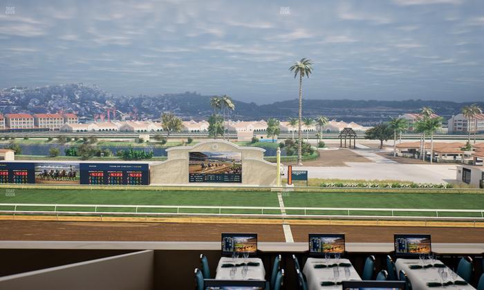 Del Mar Thoroughbred Club - Section Turf Club Lvl 4 Tbl 301 Seat View