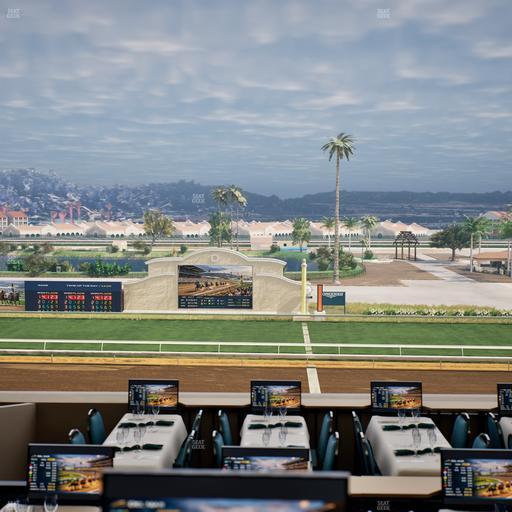 Del Mar Thoroughbred Club - Section Turf Club Lvl 4 Tbl 302 Seat View