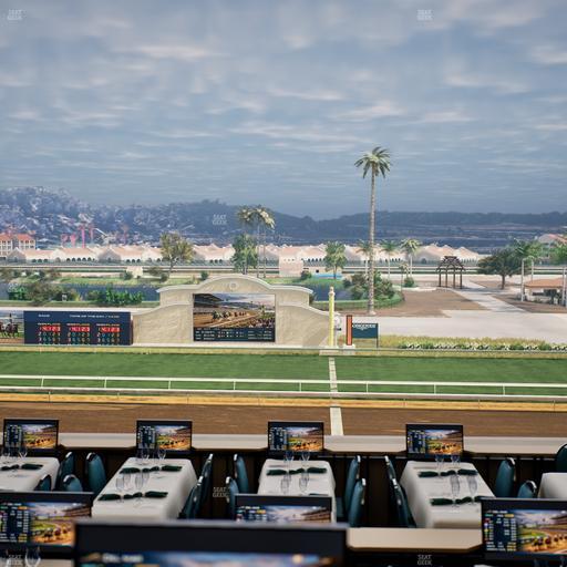 Del Mar Thoroughbred Club - Section Turf Club Lvl 4 Tbl 303 Seat View