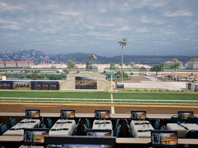 Del Mar Thoroughbred Club - Section Turf Club Lvl 4 Tbl 303 Seat View