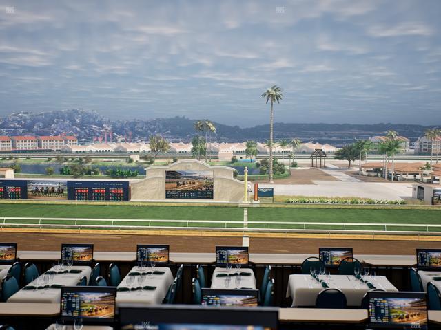 Del Mar Thoroughbred Club - Section Turf Club Lvl 4 Tbl 304 Seat View