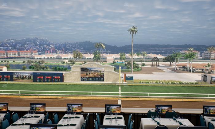 Del Mar Thoroughbred Club - Section Turf Club Lvl 4 Tbl 304 Seat View