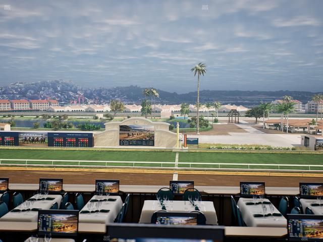 Del Mar Thoroughbred Club - Section Turf Club Lvl 4 Tbl 305 Seat View